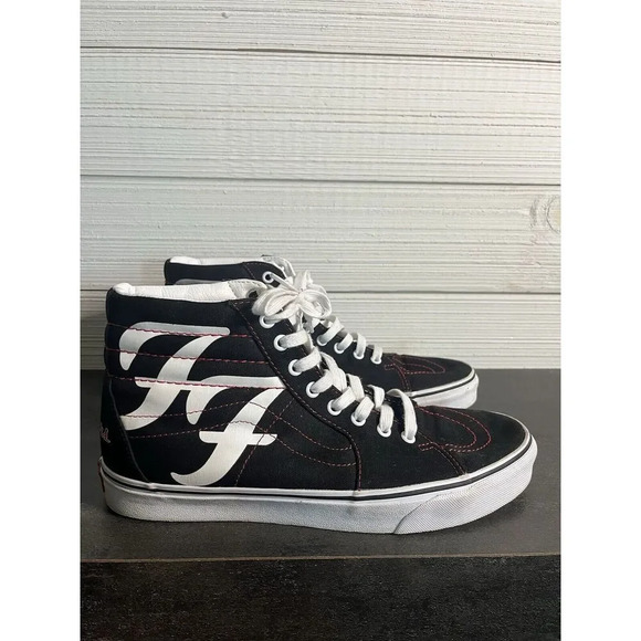 VANS Limited Edition Foo Fighters x Sk8- High 25th Anniversary Size 12 - Picture 7 of 13